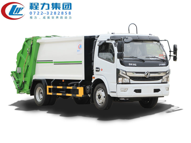 国六多利卡8方压缩垃圾车