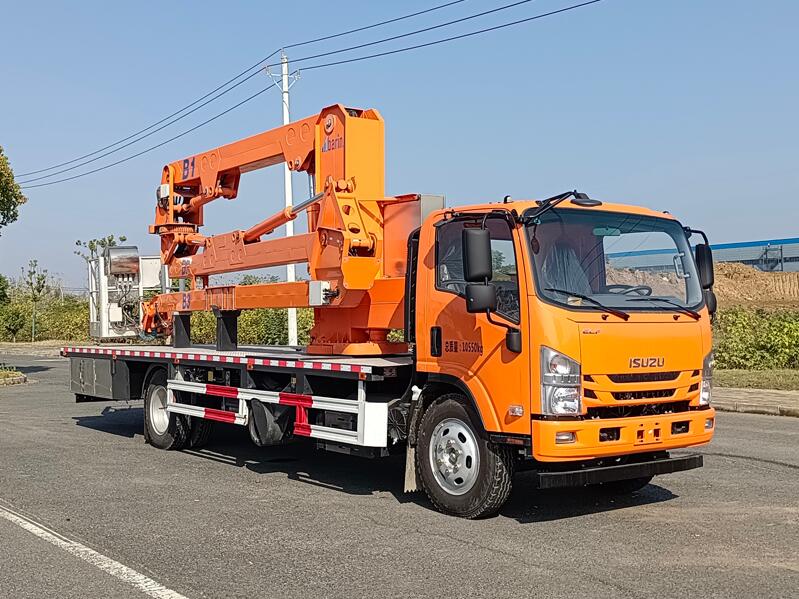 CLH5110JQJADS型五十铃桥梁检测车整车图