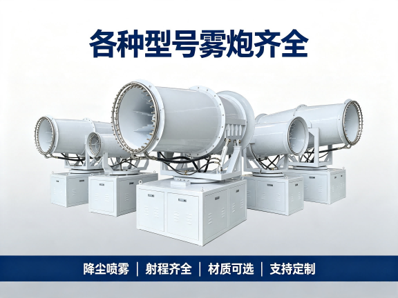 洒水抑尘车雾炮整车图