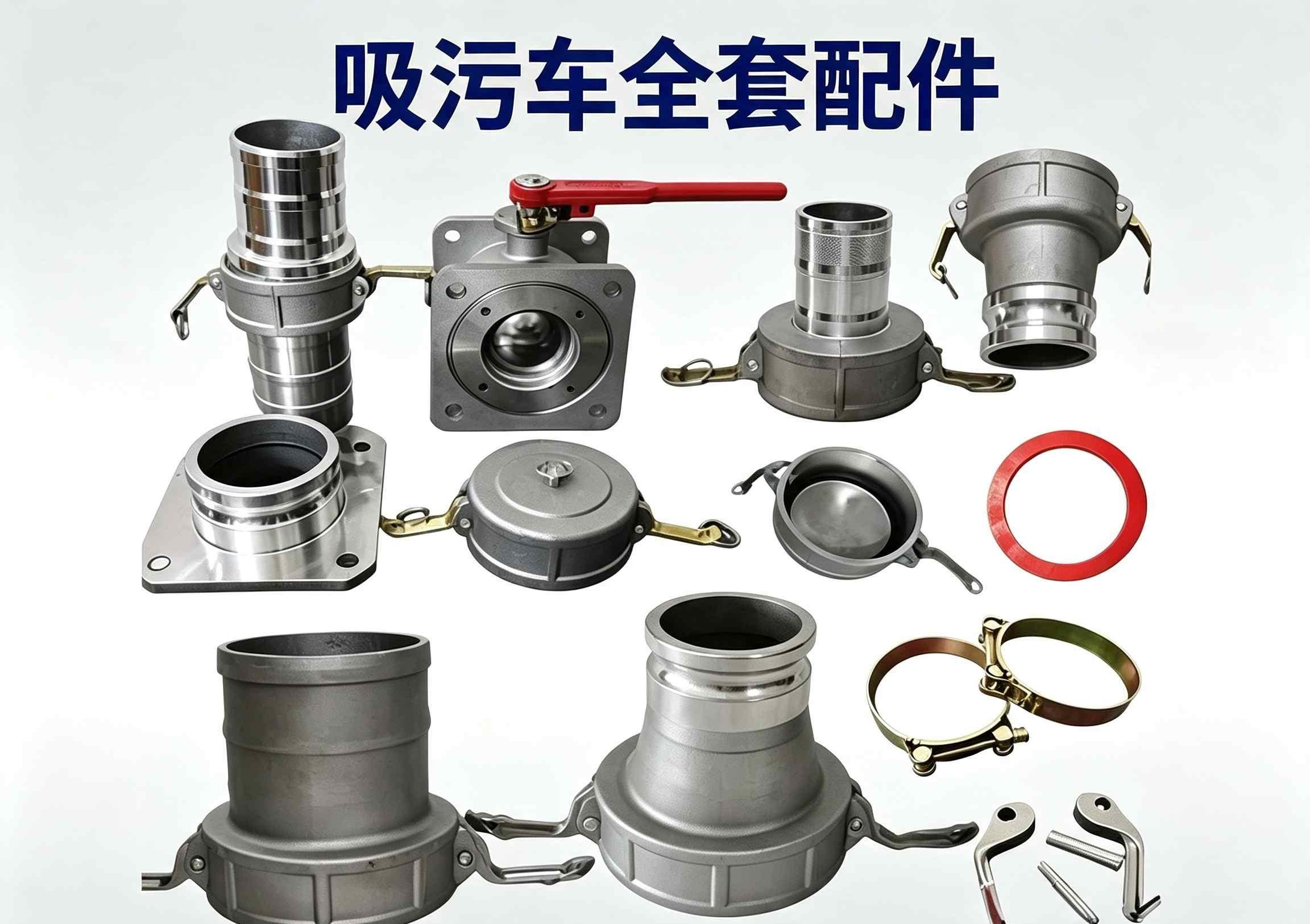高压清洗吸污吸粪车全套配件