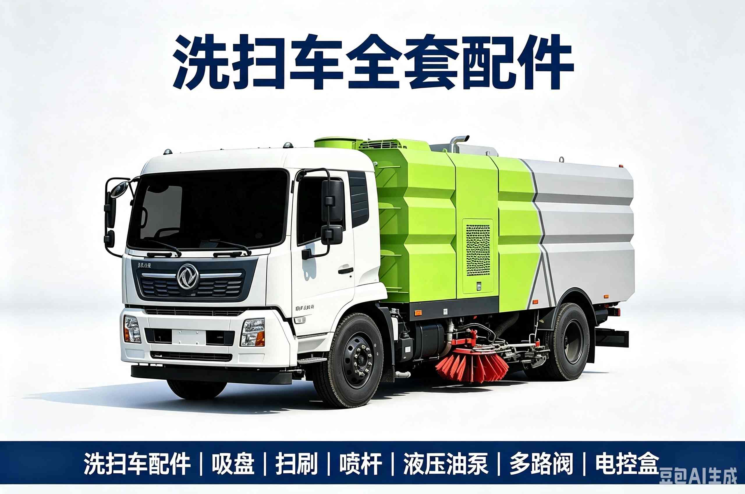 洗扫车全套配件整车图