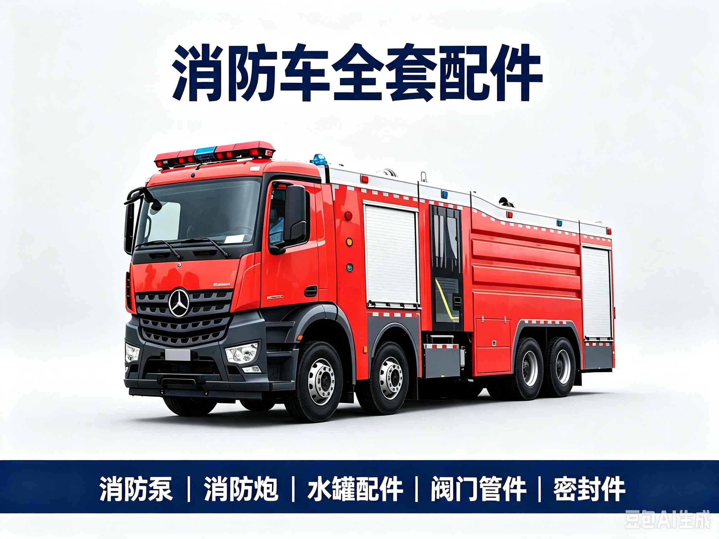 消防车全套配件