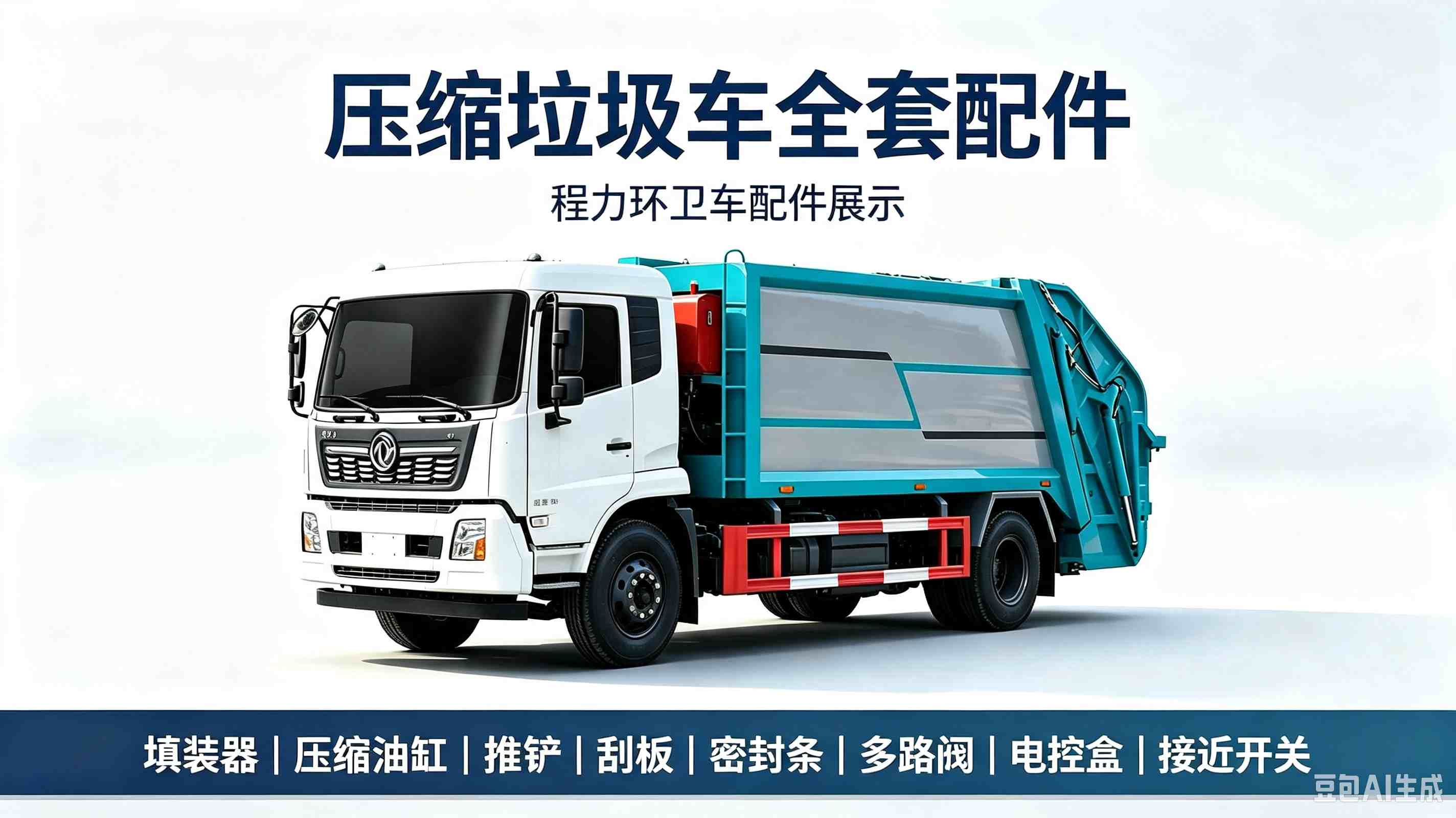 压缩垃圾车全套配件