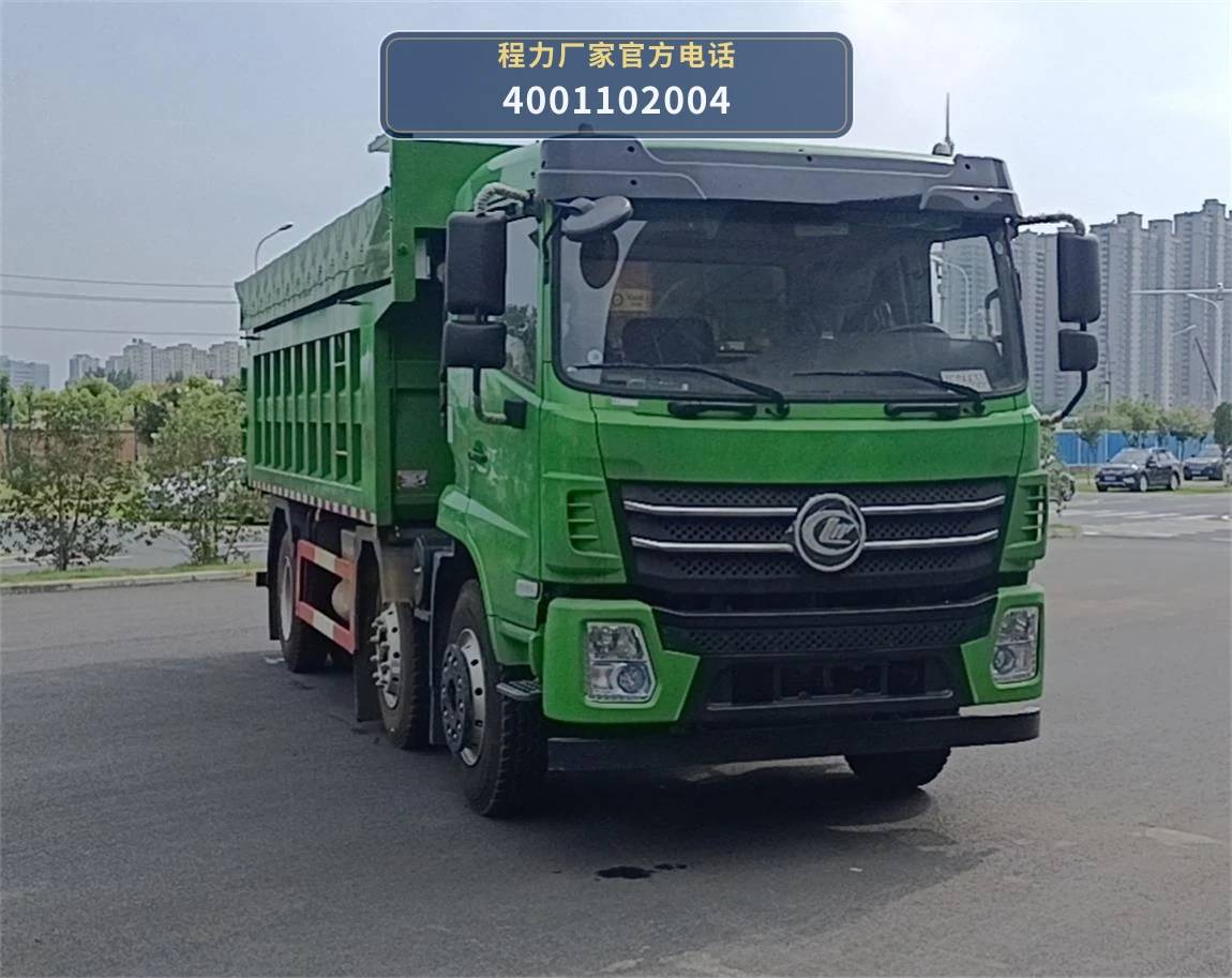 CL3251BDFAL型程力牌自卸汽车整车图