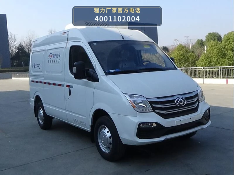 CL5040XLC6BGL型程力牌冷藏车整车图