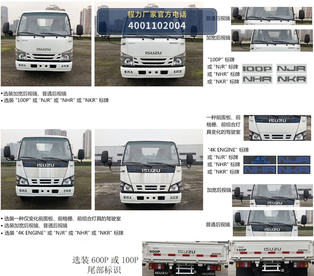 CL5040XXH6YH型庆铃100kW救险车 产品细节图