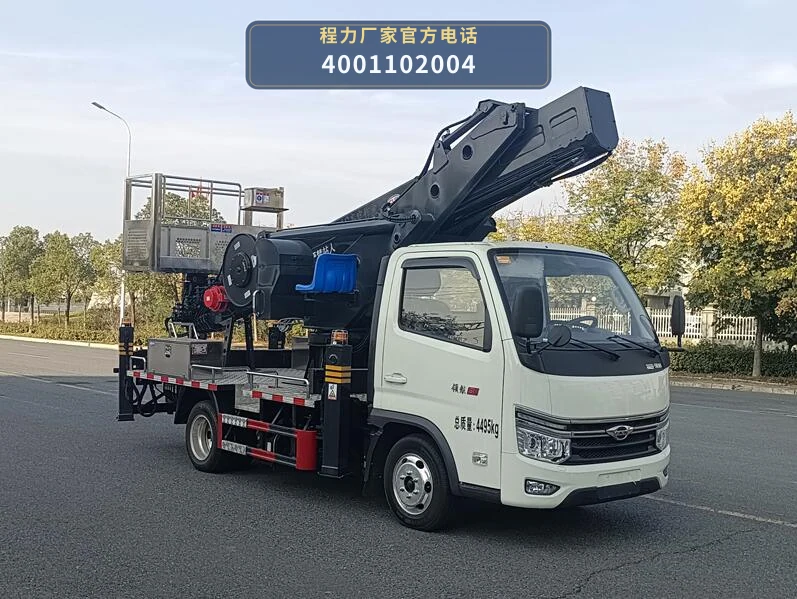 CL5042XJX6ADS型程力牌抽油机检修车整车图