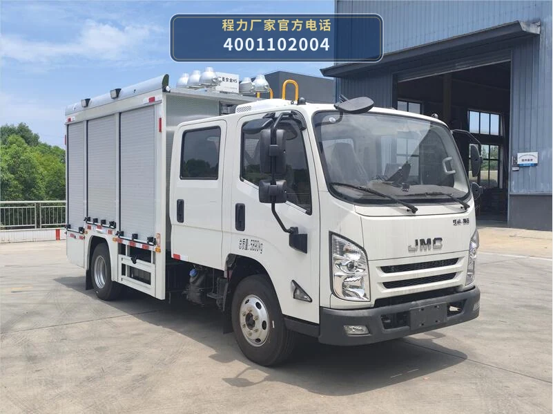 CL5060XZM6ABZ型程力牌抢险救援照明车整车图