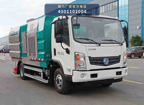 CL5080TXCBEV型纯电动吸尘车整车图
