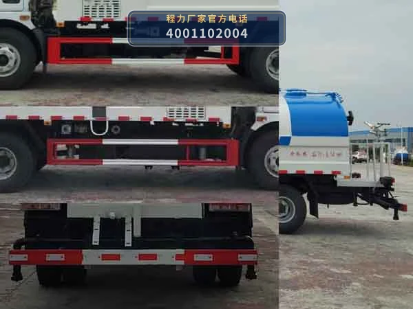 CL5120GQXZH6型东风6方清洗车 产品细节图
