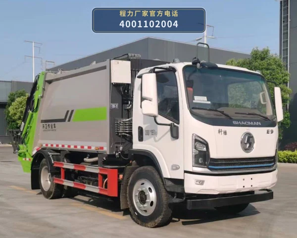 CL5122ZYSBEV型纯电动压缩式垃圾车整车图