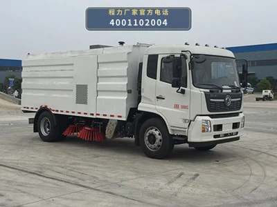 CL5160TSLGH6型东风天锦扫路车整车图
