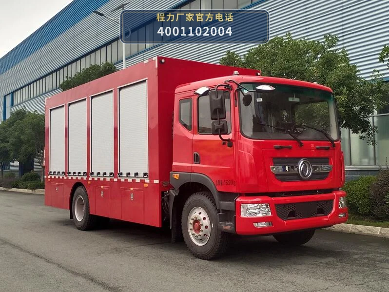 CL5160XZB6ASX型程力牌装备车整车图