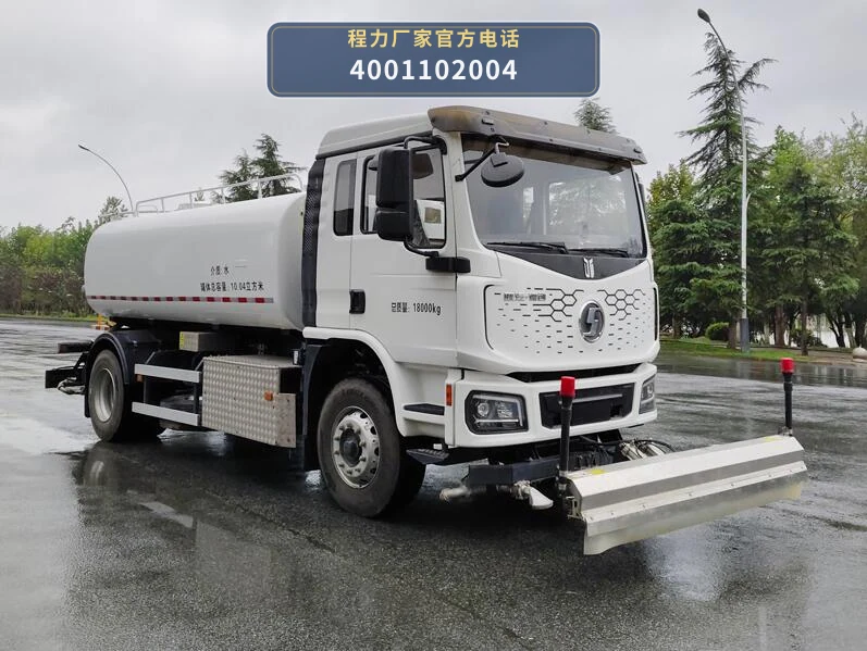 CL5180GQXBEVAQC型纯电动清洗车整车图