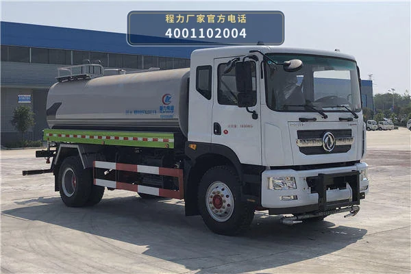 CL5180GQXE6型东风9.77方护栏清洗车整车图