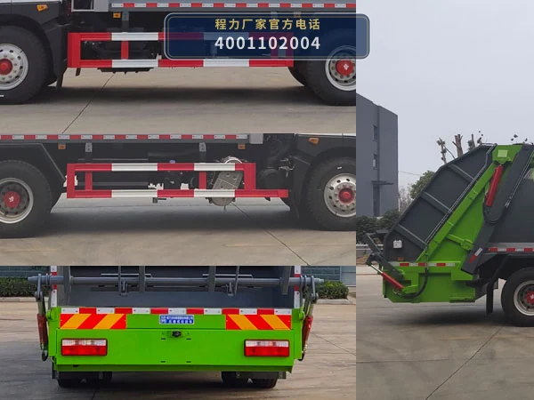 CL5181ZYS6AQC型程力牌压缩式垃圾车 产品细节图