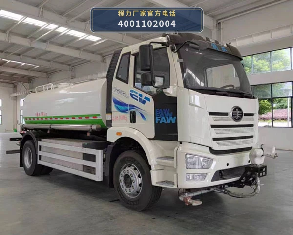 CL5186GSSBEV型纯电动洒水车整车图