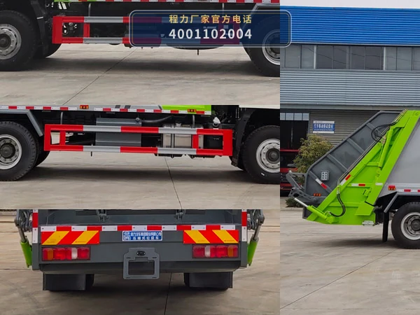 CL5187ZYS6HQ型程力牌压缩式垃圾车 产品细节图