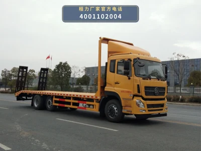 CL5252TPB6TX型程力牌平板运输车整车图