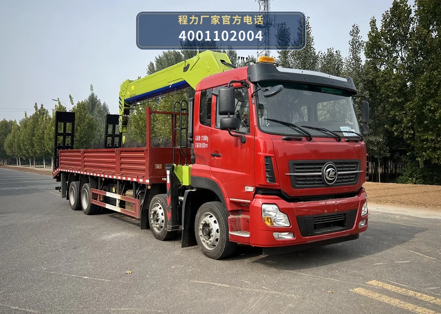 CL5310JSQ6TX型程力牌随车起重运输车整车图