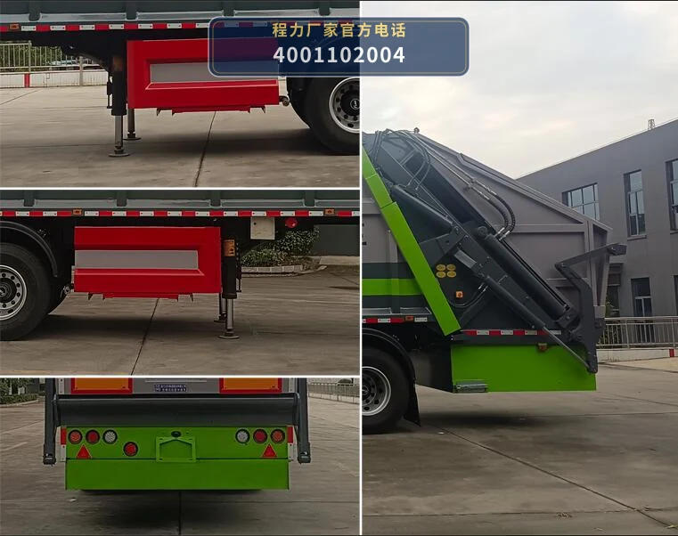 CL9350ZYSAQC型压缩式垃圾半挂车 产品细节图
