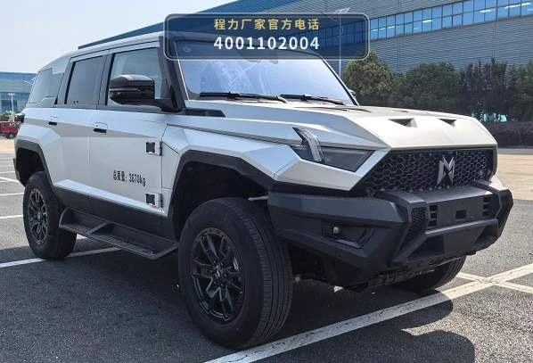 CLH5041XZHREEV型程力重工牌插电式增程混合动力指挥车整车图