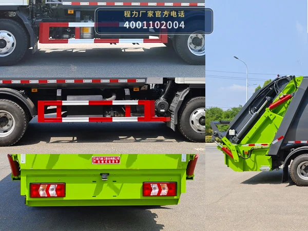 CLH5090ZYSAQC型程力重工牌压缩式垃圾车 产品细节图