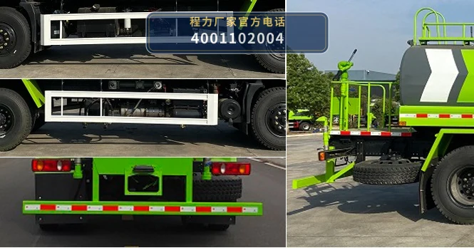 CLH5181GQXAHL型东风天锦9.5方护栏清洗车 产品细节图