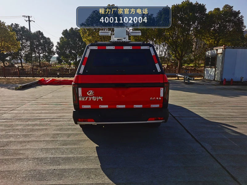 CLW5030TXFQC10型郑州日产器材消防车 产品细节图