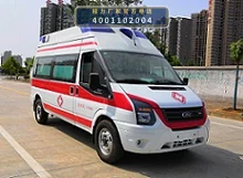 CLW5040XJHJ6型江铃福特救护车整车图