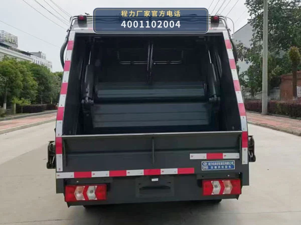 CLW5040ZYSAHJ型程力威牌压缩式垃圾车 产品细节图