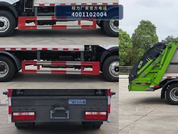 CLW5040ZYSCDP型压缩式垃圾车 产品细节图