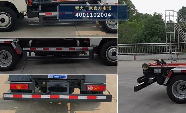 CLW5041ZXXBEV6HS型纯电动车厢可卸式垃圾车 产品细节图