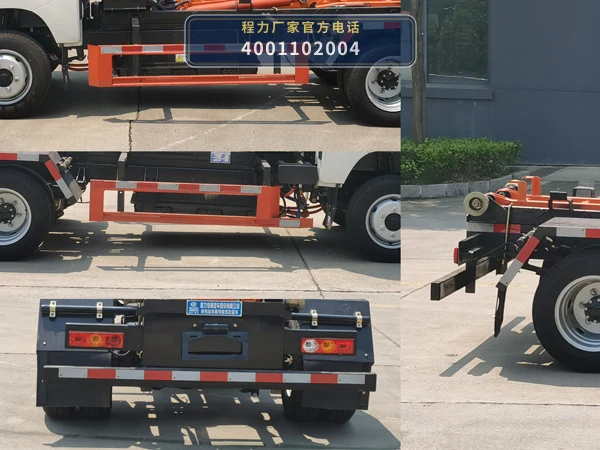 CLW5041ZXXBEVASK型纯电动车厢可卸式垃圾车 产品细节图