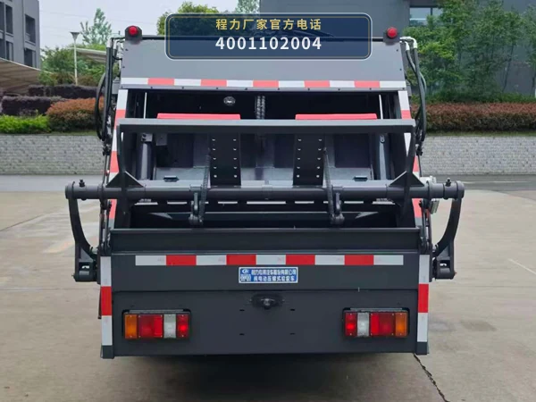 CLW5041ZYSBEVCDP型程力威牌纯电动压缩式垃圾车 产品细节图