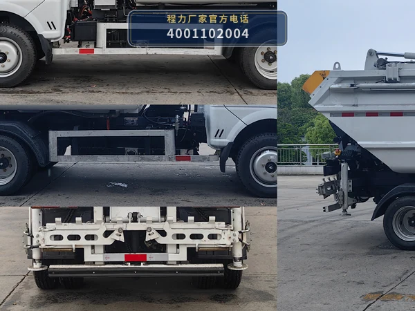 CLW5041ZZZBEVCDP型程力威牌纯电动自装卸式垃圾车 产品细节图