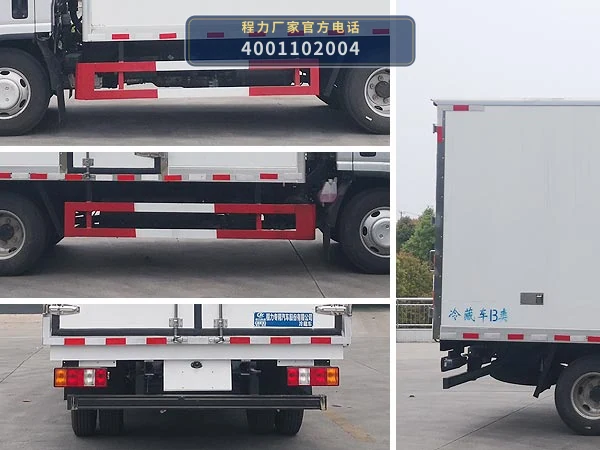 CLW5042XLCJDP型江铃顺达冷藏车 产品细节图