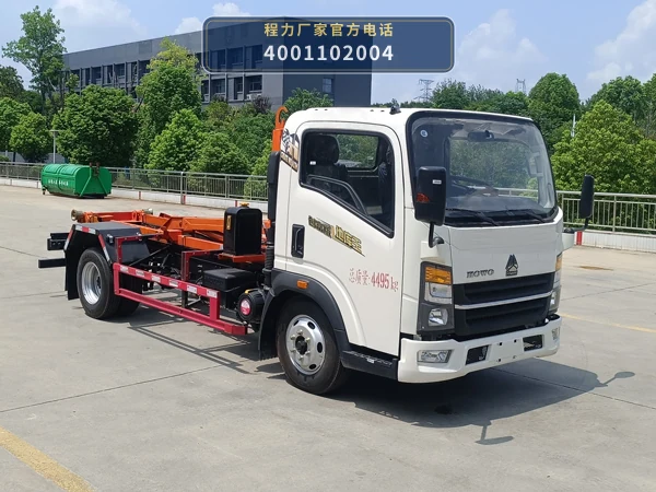 CLW5043ZXXASK型车厢可卸式垃圾车整车图