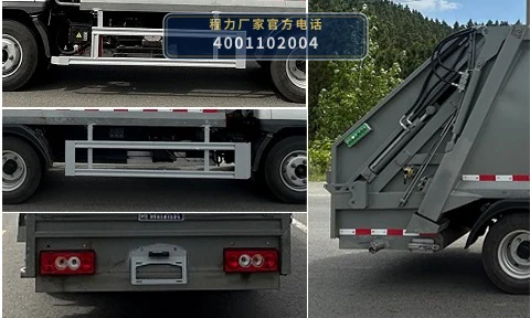 CLW5043ZYSBEV6ZS型纯电动压缩式垃圾车 产品细节图