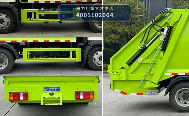 CLW5045ZYS6ZS型压缩式垃圾车 产品细节图