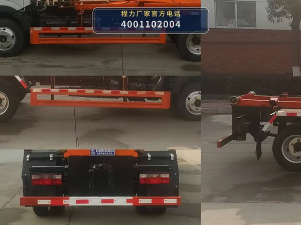 CLW5048ZXXASK型车厢可卸式垃圾车 产品细节图