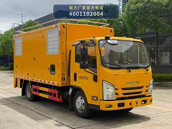 CLW5062XDYADY型江铃顺威电源车整车图