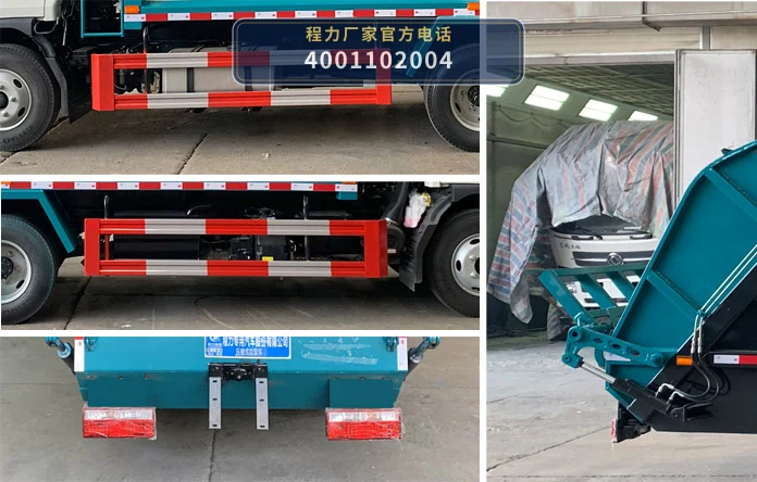 CLW5070ZYS6SL型程力威牌压缩式垃圾车 产品细节图