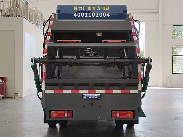 CLW5070ZYSCDP型程力威牌压缩式垃圾车 产品细节图