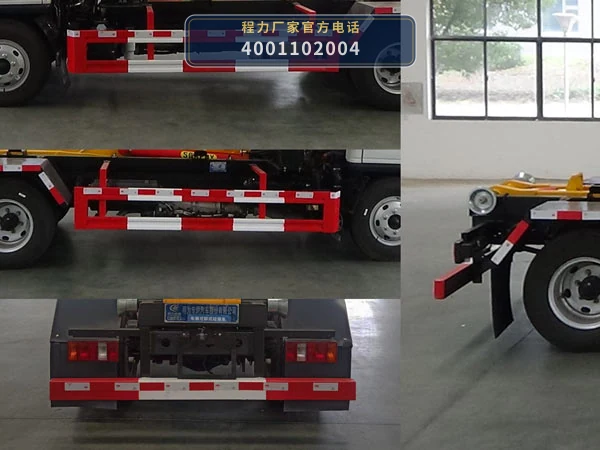 CLW5072ZXXBSK型程力威牌车厢可卸式垃圾车 产品细节图