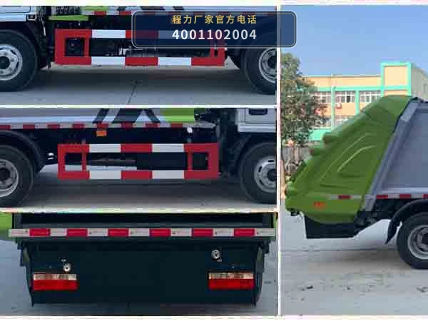 CLW5075ZYS6型程力威牌压缩式垃圾车 产品细节图