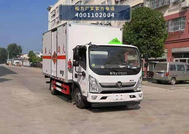 CLW5080XQYB6型爆破器材运输车整车图