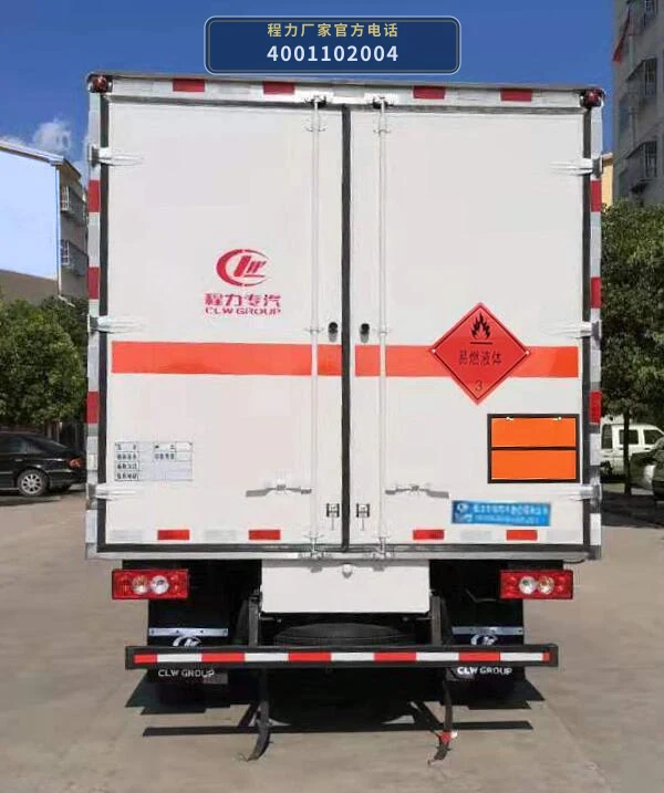 CLW5080XRYB6型易燃液体厢式运输车 产品细节图