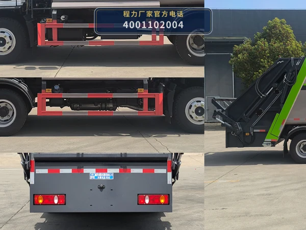 CLW5080ZYSCDP型程力威牌压缩式垃圾车 产品细节图