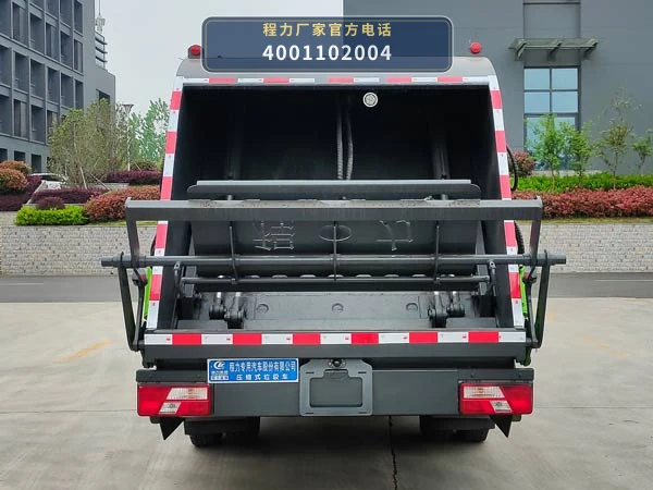 CLW5080ZYSJDP型程力威牌压缩式垃圾车 产品细节图